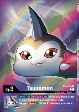 Tsunomon (BT6-006) (V.2) - Promos: Double Diamond