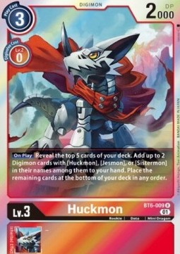 Huckmon (BT6-009) - Double Diamond