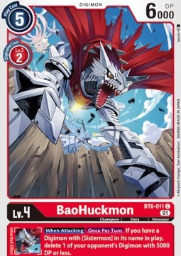 BaoHuckmon (BT6-011) - Double Diamond