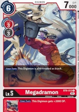 Megadramon (BT6-013) - Double Diamond