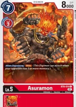 Asuramon (BT6-014) - Double Diamond