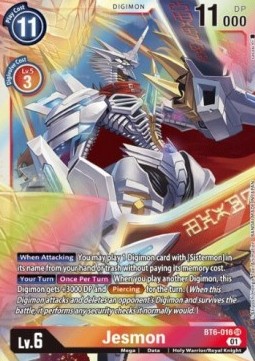 Jesmon (BT6-016) (V.1) - Double Diamond