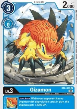 Gizamon (BT6-020) - Double Diamond