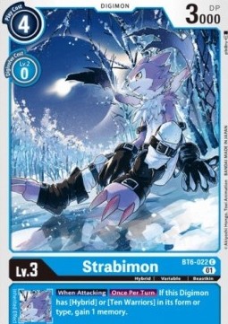 Strabimon (BT6-022) - Double Diamond