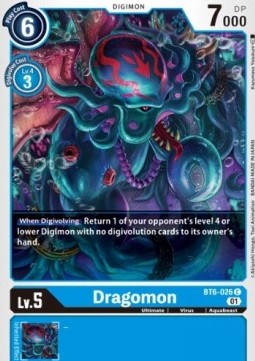 Dragomon (BT6-026) - Double Diamond
