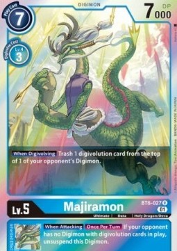 Majiramon (BT6-027) - Double Diamond