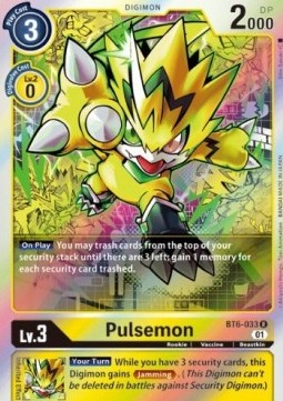 Pulsemon (BT6-033) (V.1) - Double Diamond