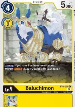 Baluchimon (BT6-035) - Double Diamond