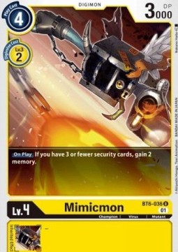 Mimicmon (BT6-036) - Double Diamond