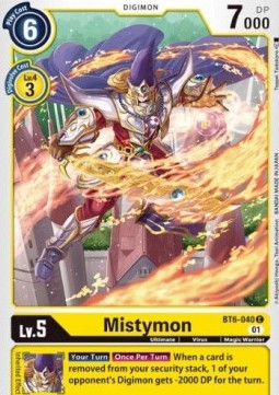 Mistymon (BT6-040) - Double Diamond