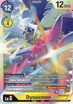 Dynasmon (BT6-044) (V.1) - Double Diamond