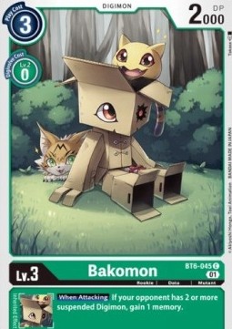 Bakomon (BT6-045) - Double Diamond