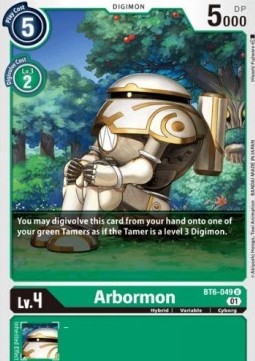 Arbormon (BT6-049) - Double Diamond