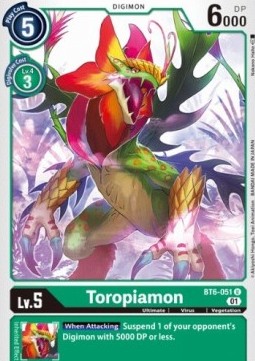 Toropiamon (BT6-051) - Double Diamond