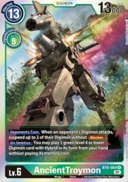 AncientTroymon (BT6-054) - Double Diamond