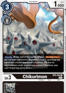 Chikurimon (BT6-056) - Double Diamond