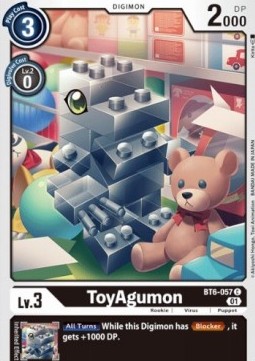 ToyAgumon (BT6-057) - Double Diamond