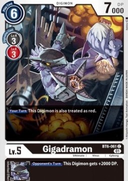 Gigadramon (BT6-061) - Double Diamond