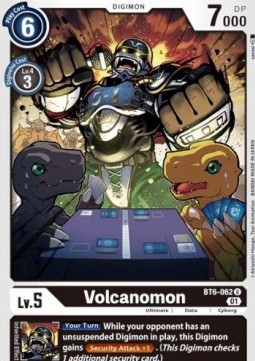 Volcanomon (BT6-062) - Double Diamond