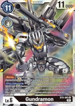 Gundramon (BT6-065) - Double Diamond
