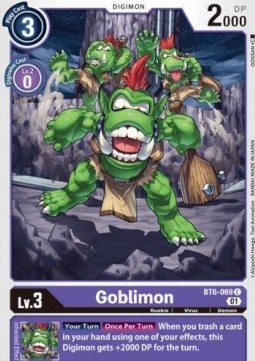 Goblimon (BT6-069) - Double Diamond