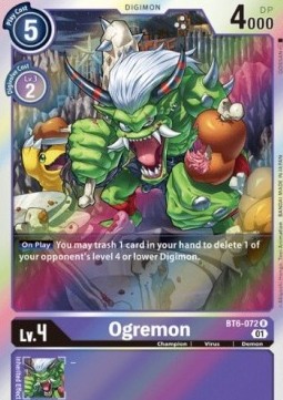 Ogremon (BT6-072) - Double Diamond