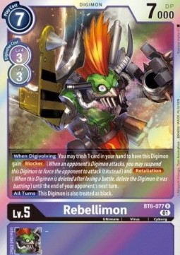 Rebellimon (BT6-077) - Double Diamond