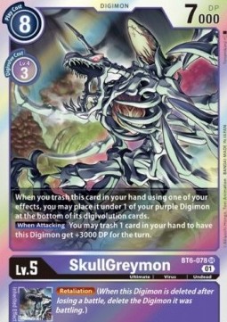 SkullGreymon (BT6-078) (V.1) - Double Diamond