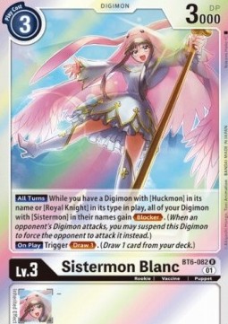 Sistermon Blanc (BT6-082) (V.1) - Double Diamond