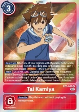 Tai Kamiya (BT6-087) - Double Diamond