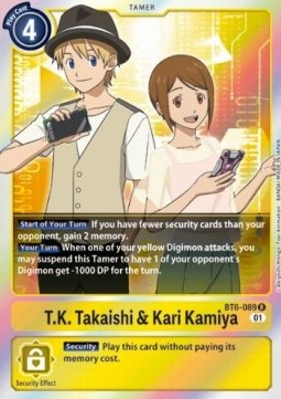 T.K. Takaishi & Kari Kamiya (BT6-089) - Double Diamond
