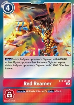 Red Reamer (BT6-094) - Double Diamond