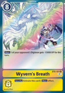 Wyvern's Breath (BT6-101) - Double Diamond