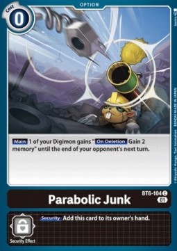 Parabolic Junk (BT6-104) - Double Diamond