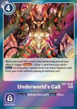 Underworld's Call (BT6-108) - Double Diamond