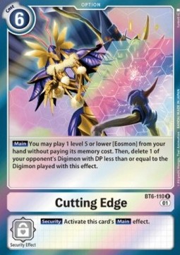 Cutting Edge (BT6-110) - Double Diamond