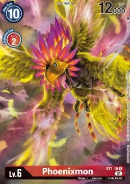 Phoenixmon (ST1-10) - Promos: Double Diamond