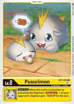 Pusurimon (BT7-003) - Next Adventure
