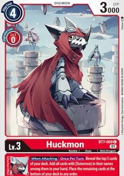 Huckmon (BT7-009) - Next Adventure