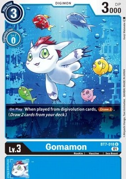 Gomamon (BT7-018) (V.1) - Next Adventure