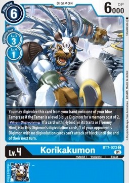 Korikakumon (BT7-023) - Next Adventure