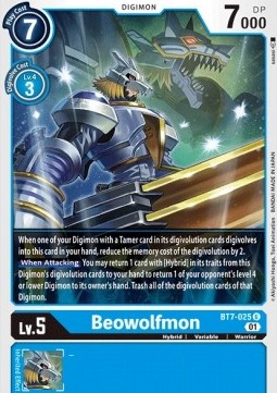 Beowolfmon (BT7-025) - Next Adventure