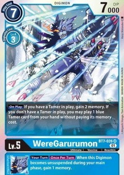 WereGarurumon (BT7-026) (V.1) - Next Adventure