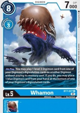 Whamon (BT7-027) - Next Adventure