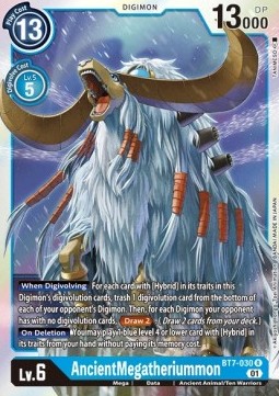 AncientMegatheriummon (BT7-030) - Next Adventure