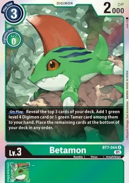 Betamon (BT7-044) (V.1) - Next Adventure