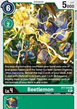 Beetlemon (BT7-046) - Next Adventure
