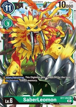 SaberLeomon (BT7-052) - Next Adventure