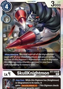 SkullKnightmon (BT7-058) - Next Adventure