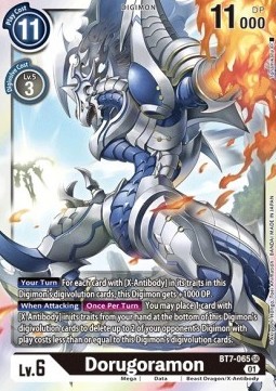 Dorugoramon (BT7-065) (V.1) - Next Adventure